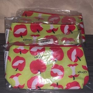 Donald x Clinique Makeup Bag with free Clinique lipstick💄| NEW | Bundle of 3